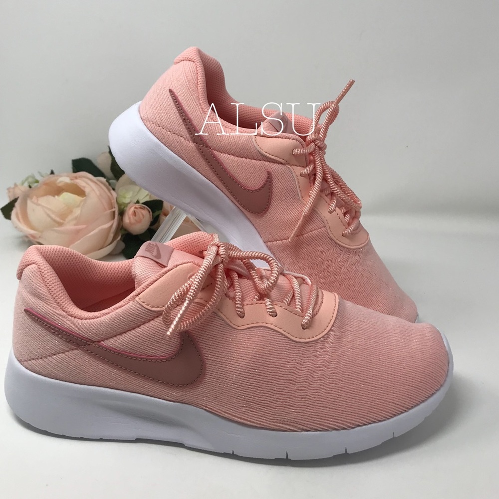 Nike Tanjun SE GS Storm Pink Rust k/W AUTHENTIC - Picture 2 of 8